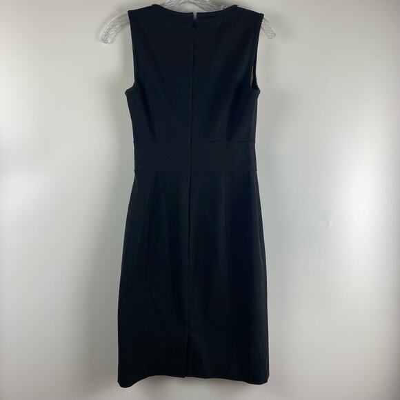 Banana Republic Color Block Neutral Sheath Dress Womens Size 2 - Picture 8 of 10